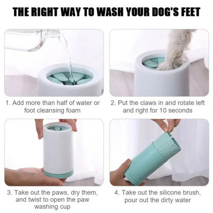 VegaFox® Pet Paw Cleaner Cup – Easy & Mess‑Free Paw Wash